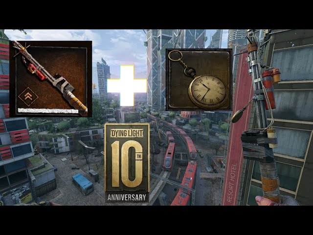 Volatile Hunter Baton & Time Flies Charm, Dying light 2 10th Anniversary Week 2 Rewards