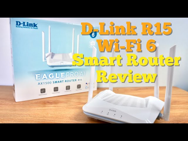 D-Link R15 Wi-Fi 6 Smart Router Quick Review