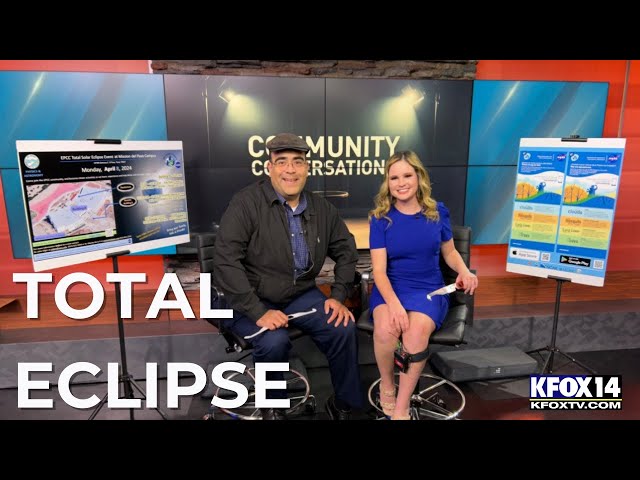 Community Conversations: EPCC professor discusses total eclipse, safe viewing practices