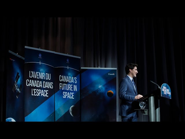 Prime Minister Trudeau announces historic investments in Canada’s space program