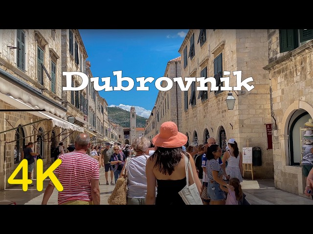 Dubrovnik Croatia 4K Walking Tour 2024