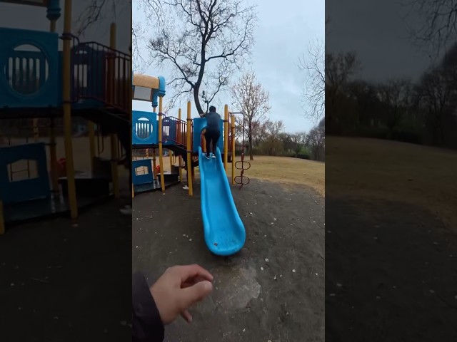 Playground parkour x  pov #shorts