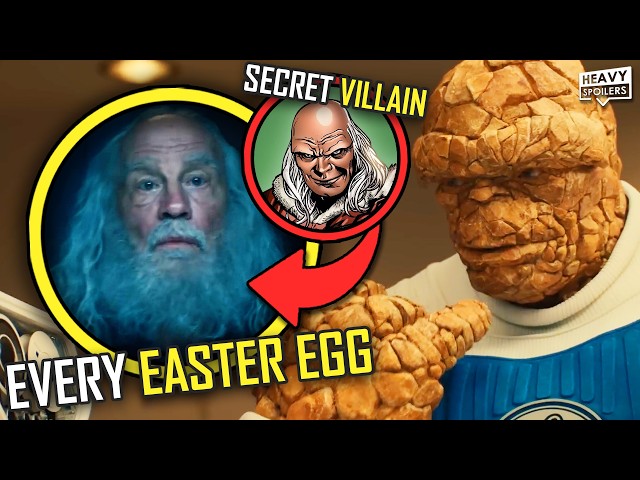 FANTASTIC FOUR First Steps Official Trailer Breakdown | Easter Eggs Explained & Things You Missed