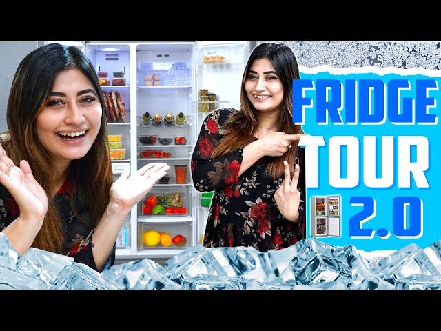 Sunita's Fridge Tour 😋🍅🌶🥚🍆 | Fridge Organization  | Sunita Xpress