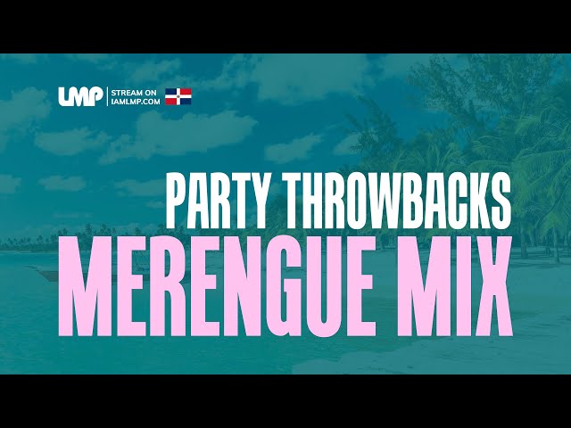 Merengue Party Throwbacks Mix (Tono Rosario, Tulile, Amarfis) | DJ Gaby Fusion