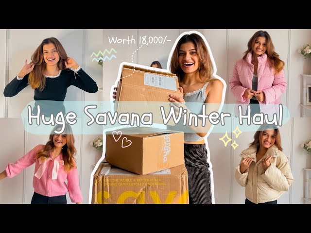 HUGE SAVANA WINTER HAUL 🛍❄️🤑 | Republic Day Offers | ShreejaB