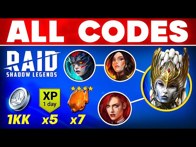 TAKE LEGO❗ Raid Shadow Legends Promo Codes for New & Old Players 🔥 2025