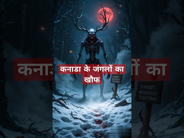 horror stories in real life: वेंडिगो का आतंक! #Wendigo #aistorytelling #shorts