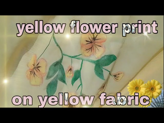 flower painting on fabric | @MK-halfminded-mental-art| #art #flower #painting #youtube #viralvideo