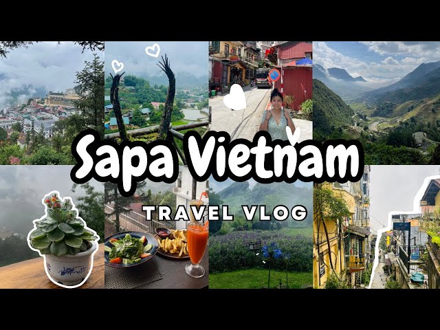 Sapa Vietnam Travel Vlog | Cat Cat Village, Fansipan, Trekking : KLOOK 3D2N Itinerary 🇻🇳