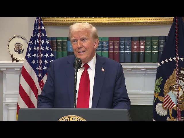 President Trump Gives Remarks Regarding U.S. Infrastructure Investment