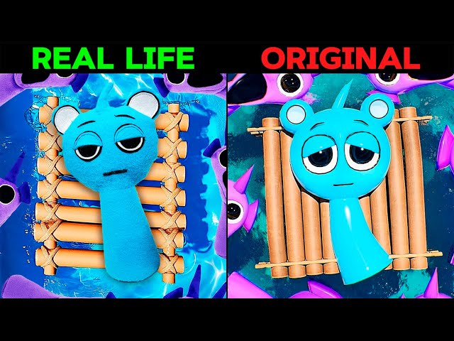 The Best TikTok of Incredibox Sprunki | REAL LIFE vs ORIGINAL