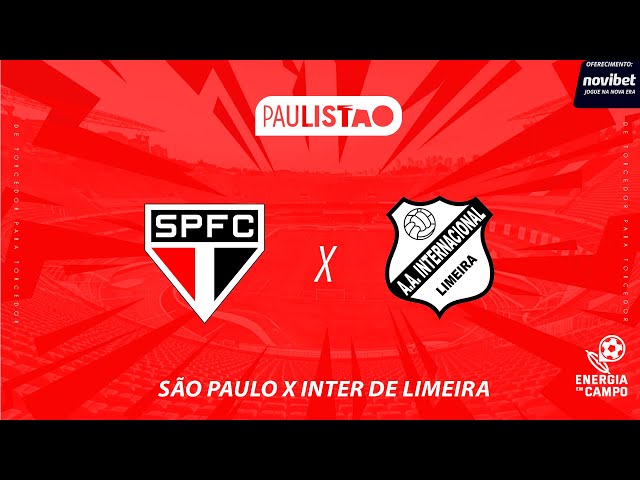 SÃO PAULO X INTER DE LIMEIRA - 10/02/2025 - PAULISTÃO - AO VIVO