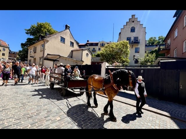 Gotland: Swedish Midsummer Procession / Midsommar i Visby