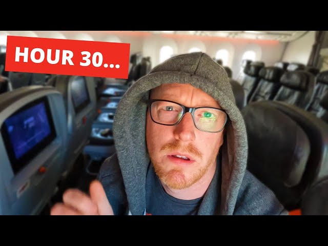 I Flew Around The World in 80 HOURS on LOW COST Airlines