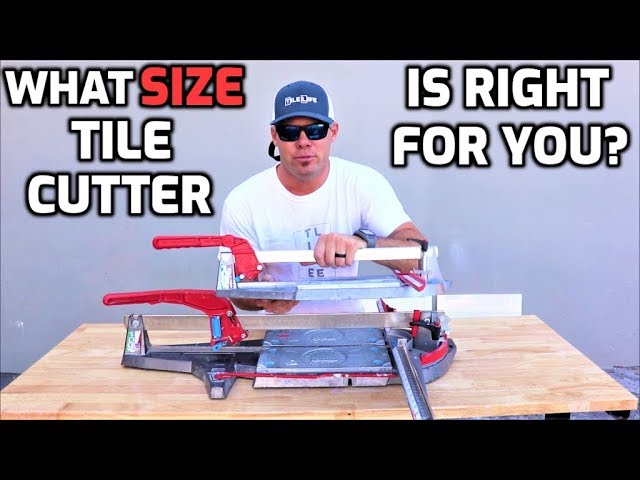 What SIZE Tile Cutter is Right for YOU?