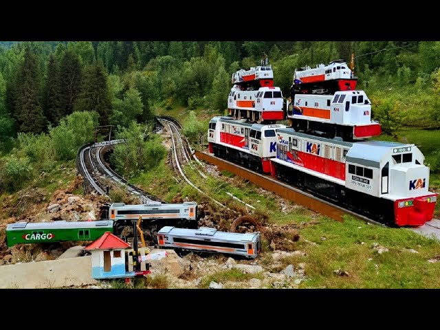 Drama Kereta Api Tabrakan Lalu Anjlok, Menemukan Thomas Railking, Gerbong, Cc206 Vintage, Perumka