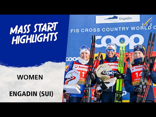 Astrid O. Slind holds off Sanness in 20k Mass | FIS Cross Country World Cup 24-25