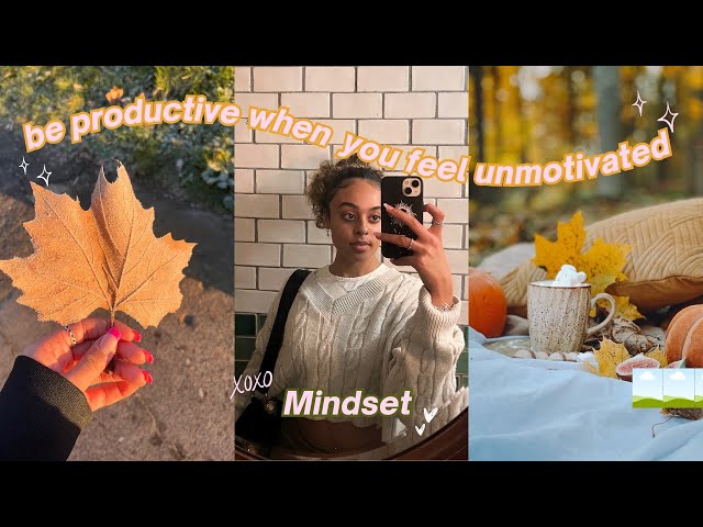 HOW TO BE PRODUCTIVE WHEN YOU FEEL UNMOTIVATED | STAY MOTIVATED | FEELING UNMOTIVATED WATCH THIS!!!!