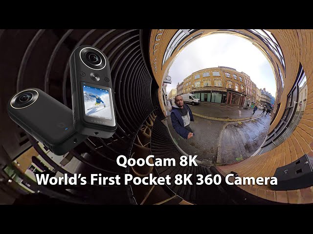 QooCam 8K Video Test Examples : Farringdon Rd London UK