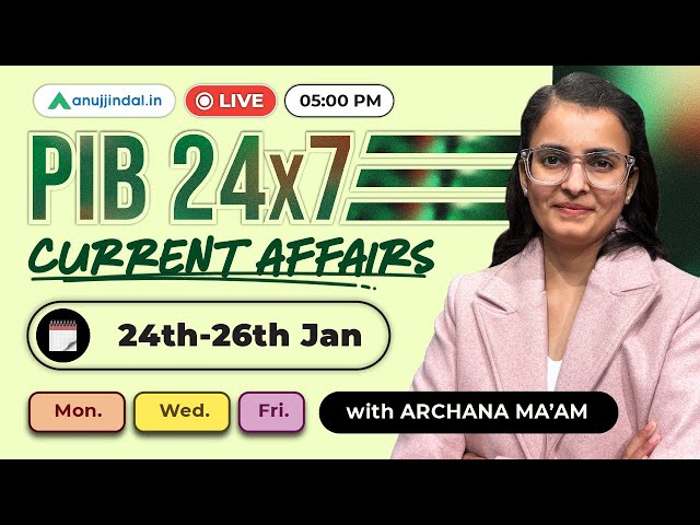 RBI Grade B Preparation | PIB 247 Anuj Jindal | Current Affairs RBI Exam 2025| RBI General Awareness