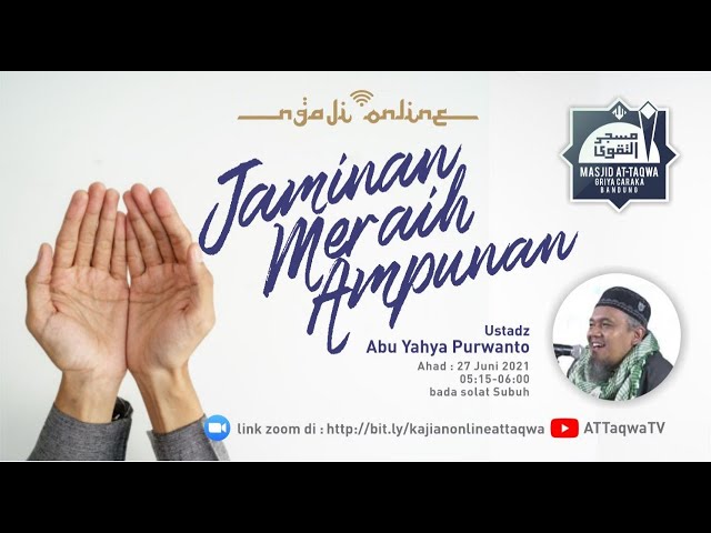 Jaminan Meraih Ampunan #2