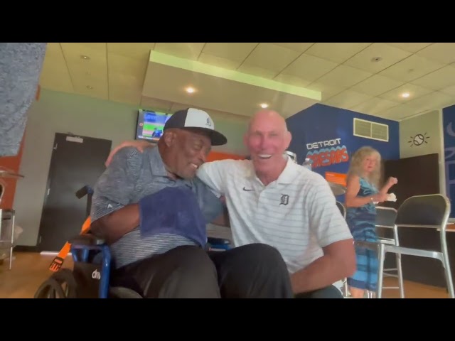 1984 Detroit Tigers stars Chet Lemon, Alan Trammell reunite at Comerica Park