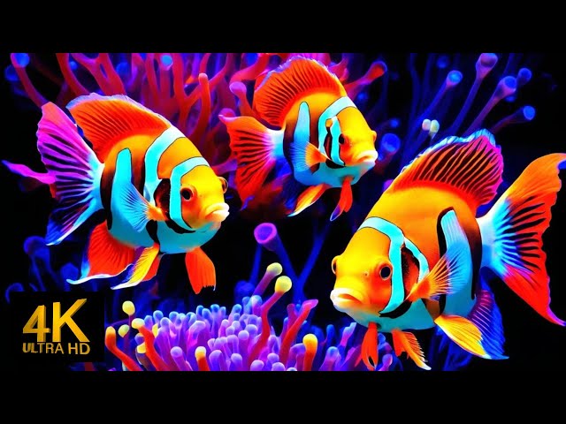 The Best 4K Aquarium - Explore the Stunning World of Sea Jellyfish and Beautiful Coral Reef Fish. #8