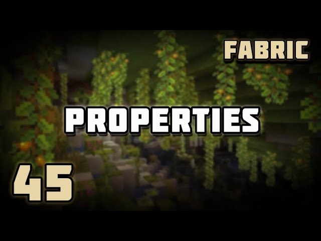 Block Properties - Fabric Modding Minecraft 1.21.1 | #45