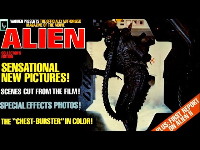 Christmas 1979: A Look at the Official Alien Movie Magazine by Warren Publishing