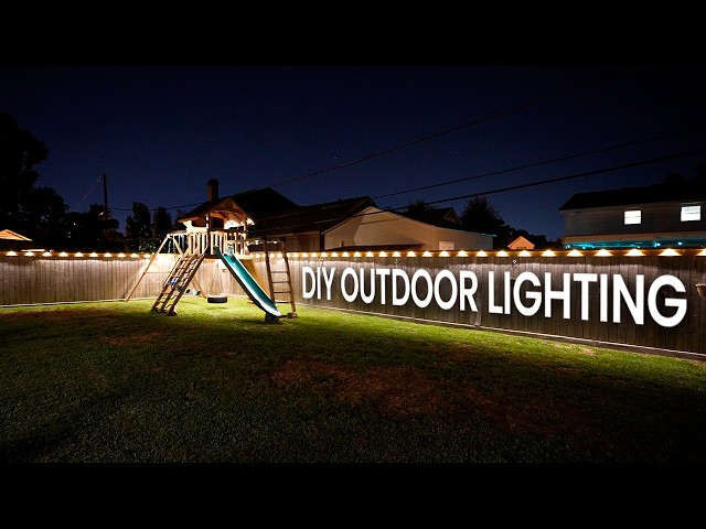 Simple Backyard LED Landscape Lighting Ideas to WOW Your Neighbors