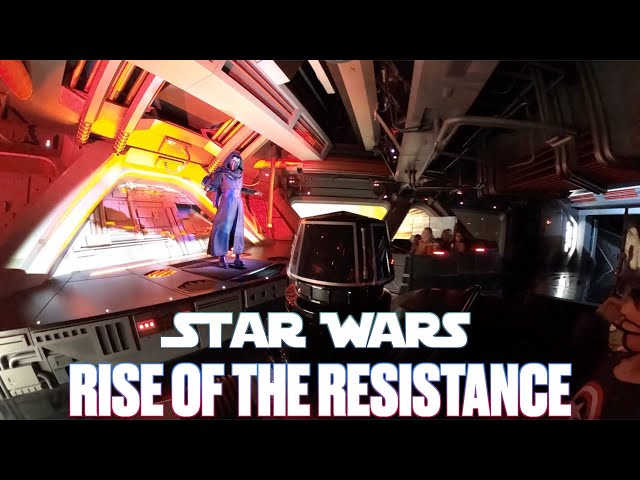 THE ENTIRE STAR WARS RISE OF THE RESISTANCE EXPERIENCE IN FULL 360 DEGREE VIRTUAL REALITY