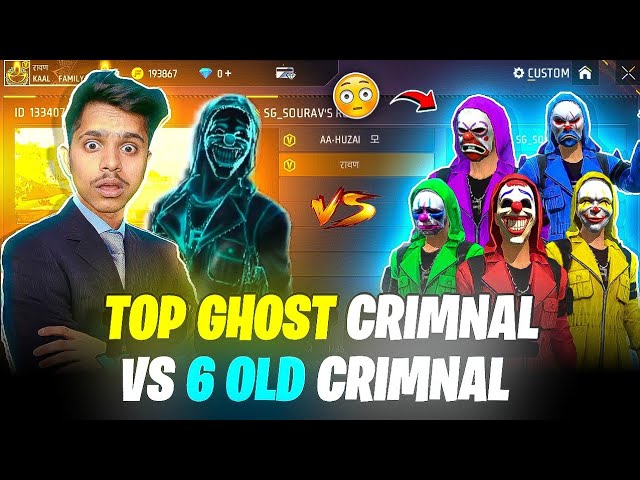 Top ghost criminal 😍 father of criminals || Greena Free fire