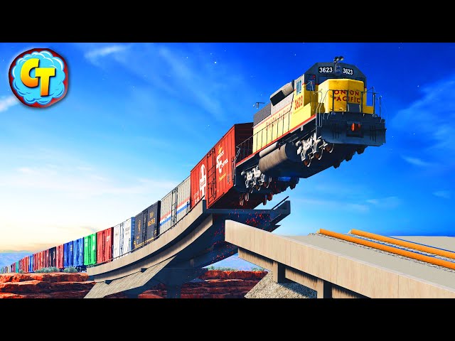 Trains CrashTherapy LIVE ✅ BEAMNG.Drive STREAM