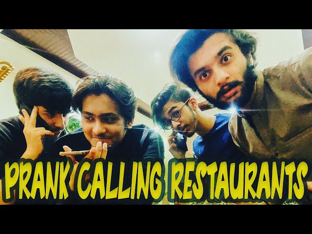 Prank Calling Restaurants!!!