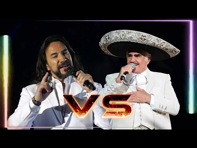 VICENTE FERNANDEZ Y MARCO ANTONIO SOLIS EXITOS Romanticos - Romanticas En Español