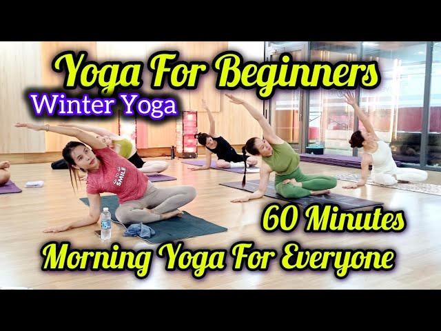 60 Minutes Morning Yoga For Beginners || Hatha Yoga For Everyone 2025 #morningyoga #yogasouvik