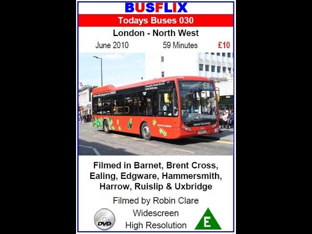 Busflix Todays Buses 030 London - North West June 2010