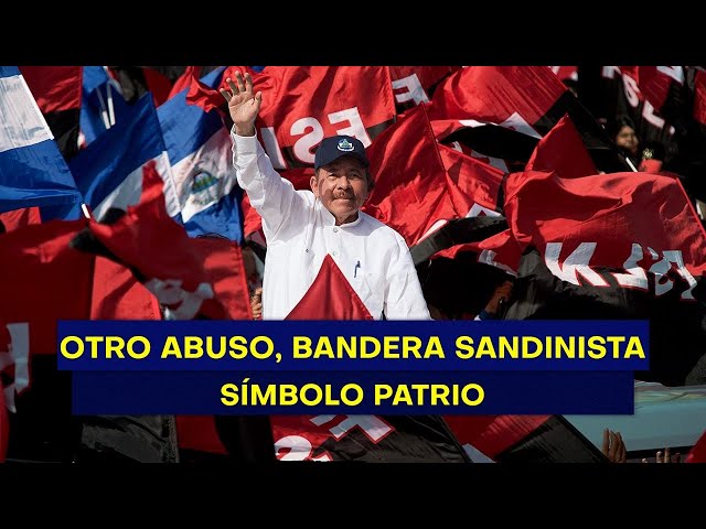 Bandera sandinista, símbolo patrio