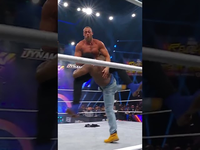 Powerhouse Hobbs went after Big Bill during AEW Dynamite!