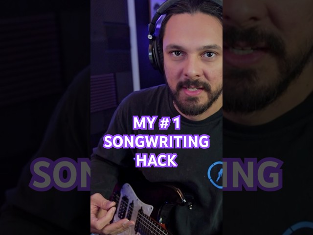 My # 1 songwriting hack! #songwriting #guitar #guitarist #guitarplayer #producer #musicians #artists