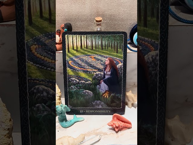 CARD OF THE DAY THURSDAY JANUARY 23RD, 2025- RESPONSIBILITY #oraclecardoftheday #cardoftheday