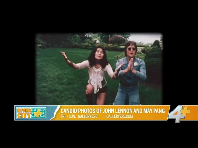 River City Plus: Candid photos of John Lennon and May Pang at Gallery 725