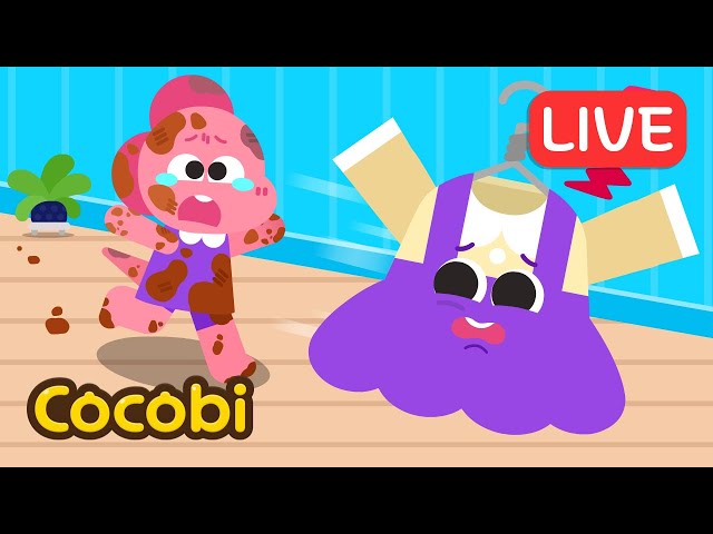 【LIVE】 Lagu Untuk Anak-anak | Bajuku Hilang👕👖💨 dan Lainnya | Cocobi