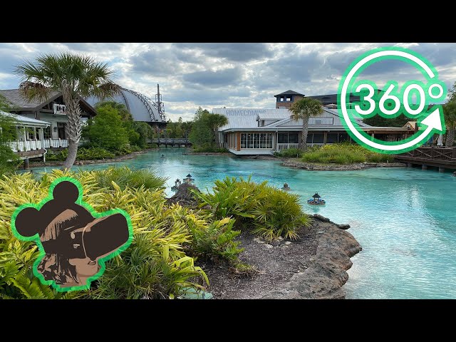 Disney Springs Kandao QooCam 8K 360 Camera Test