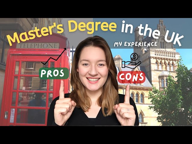 Master's Degree in the UK: Advantages and Disadvantages - Honest Experience