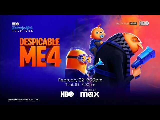 [Promo] HBO Asia - Saturday Night Premiere (February/2025): Despicable Me 4 (2024)