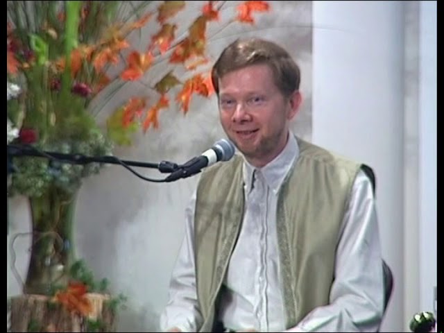 Eckhart Tolle Omega 2001 Session 1