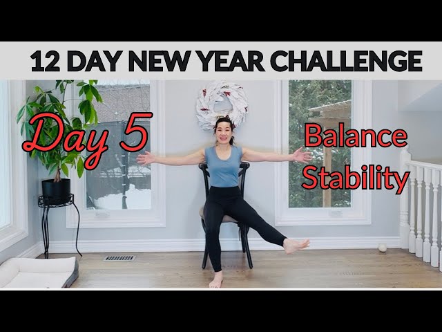 Day 5 - Find Your Balance – Gentle Chair Yoga for Stability & Strength!