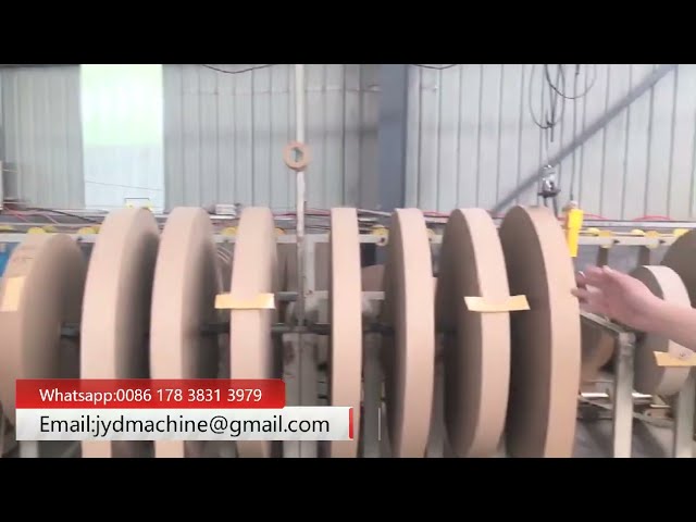 Paper Tube Making Process Live Streaming-Paper Tube Making Machine